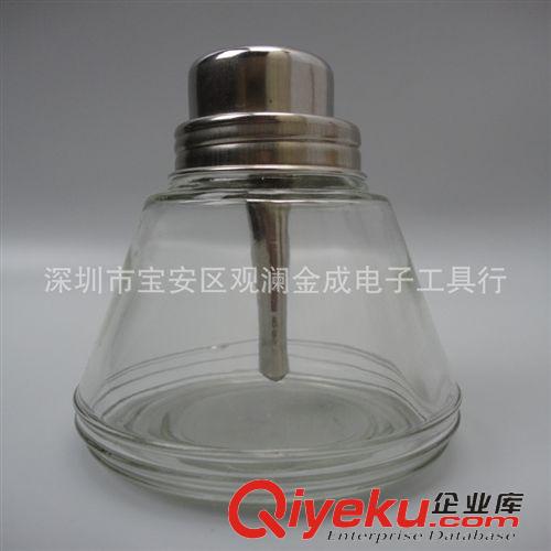 其他玻璃包裝容器 150ML 防噴頭 銅芯 防靜電防腐蝕 透明玻璃酒精瓶 洗板水瓶