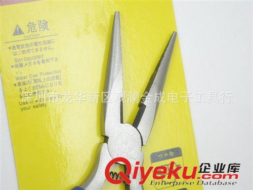 其他鉗類工具 杰源 （有牙）電子尖嘴鉗 針嘴鉗 電子鉗 迷你長(zhǎng)咀鉗