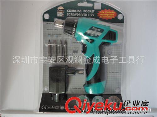 電動螺絲刀、起子機(jī) 臺灣寶工Pro'skit PT-0721F 7.2V起子 電動螺絲刀電批 充電式原始圖片2