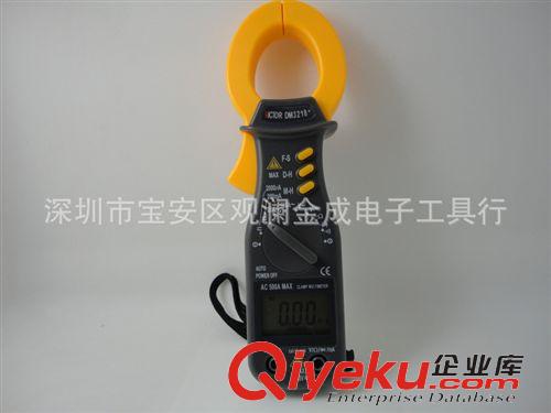 鉗型表 勝利儀器 數(shù)字鉗形表DM3218+ 交流鉗形電流表 自動量程鉗表原始圖片3