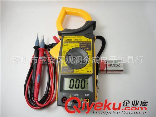 鉗型表 勝利zpDM6266袖珍數(shù)字鉗形表 交直流萬用表 電容頻率溫度原始圖片2