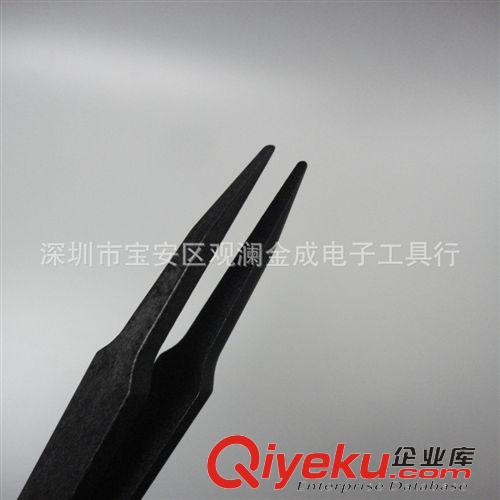 鑷子 防靜電鑷子 圓頭平頭尖頭彎頭鑷子 碳纖維鑷子 凈化鑷子 塑膠鑷子原始圖片2