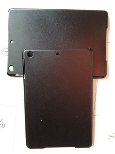 新產品 廠家直銷 ipad mini2雙面磨砂素材 mini2 pc貼皮水貼單底殼 批發原始圖片2
