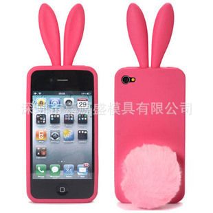 IPHONE4手機(jī)殼 韓國 rabito iphone4G tpu手機(jī)殼 蘋果4s小兔子手機(jī)套 大量出貨