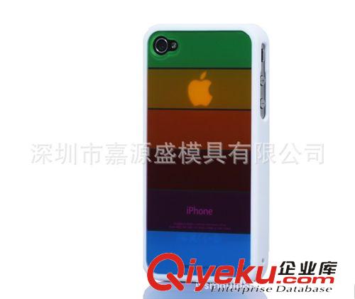 IPHONE4手機殼 廠家供應 韓國 蘋果4保護套 4G彩虹手機殼 多色手機保護套 批發