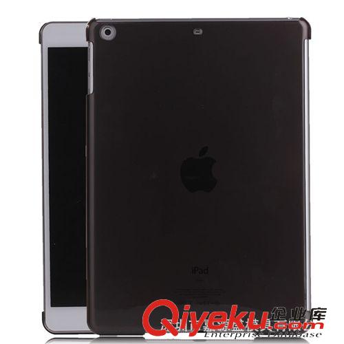 IPAD保護套 ipad5雙面磨砂素材 批發 現貨 ipad air pc透明殼 ipad貼皮素材殼原始圖片2