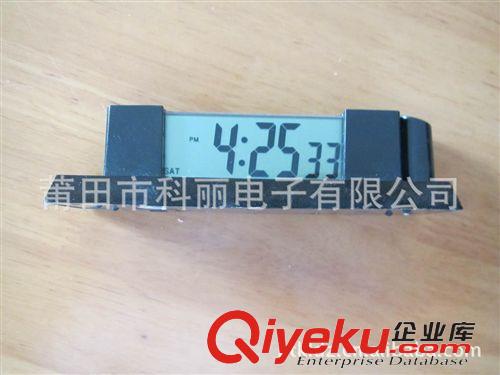 汽車鐘 名片盒，電子禮品時(shí)鐘 ，帶日期，帶星期原始圖片2