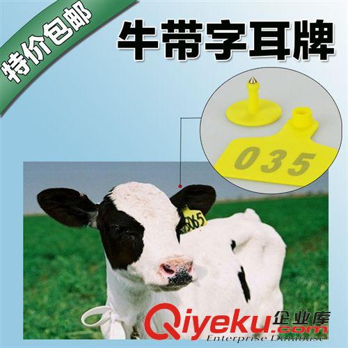 養(yǎng)殖設(shè)備器械系列 養(yǎng)殖設(shè)備 獸用器械批發(fā) 牛用帶字耳標(biāo)牌  100套/包