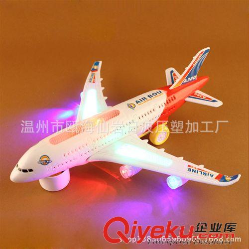 音樂玩具/兒童樂器 新品上市 空中巴士電動萬向輪 波音客機模型玩具 音樂燈光飛機原始圖片2