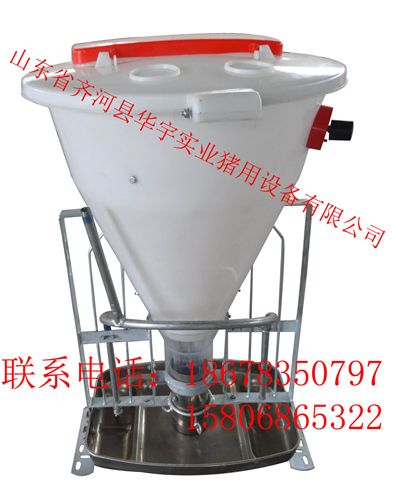 畜牧、養殖業機械 豬用錐形料槽 喇叭口式 鑄鐵料槽 料槽生產廠家 30kg 華宇實業