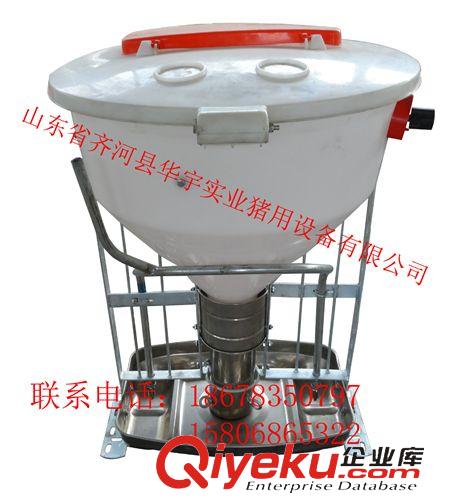 畜牧、養殖業機械 gd采食槽 料槽供應商 豬用設備生產廠家 不銹鋼底 獸用設備原始圖片3