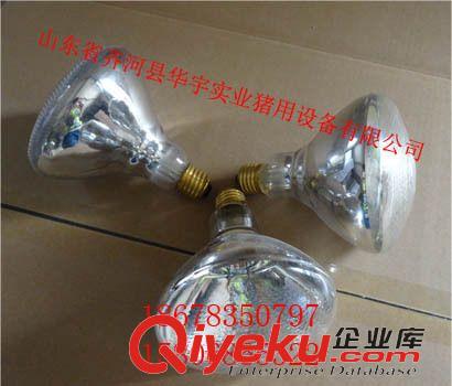 紅外線燈泡 山東省生產(chǎn)照明燈泡廠家 紅外線取暖燈泡 豬用保溫取暖 麻面燈泡原始圖片3
