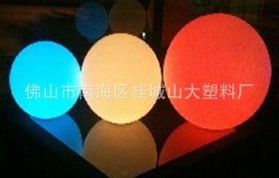 LED成品燈飾 LED發(fā)光球 發(fā)光漂浮球 滾塑發(fā)光球 LED球形燈 滾塑球 滾塑加工原始圖片2