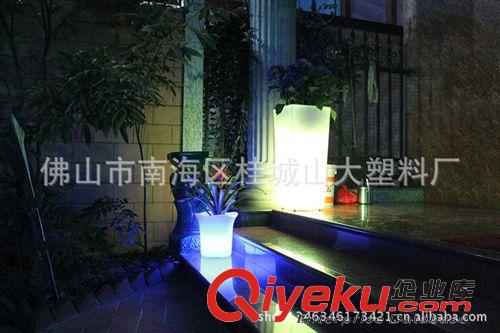 大型塑料花盆 LED發光花盆生產廠家 OEM加工廠家