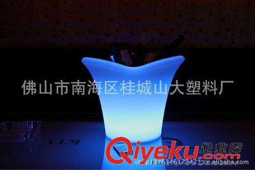 大型塑料花盆 LED蛋形燈罩，滾塑小夜燈 發(fā)光冰桶  裝飾品