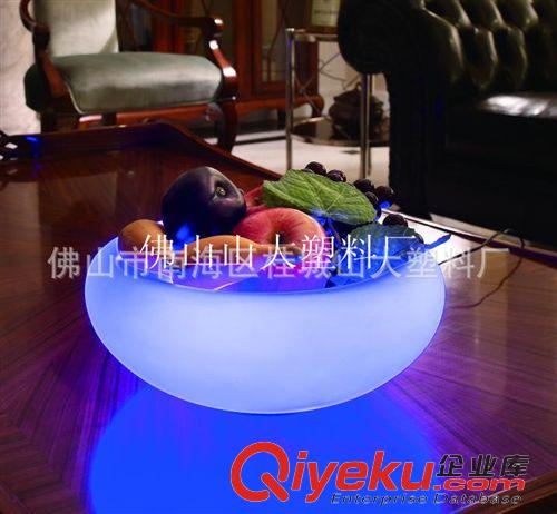 大型塑料花盆 滾塑花盆，LED景觀花盆，廠家供應(yīng)酒吧氛圍發(fā)光LED花盆