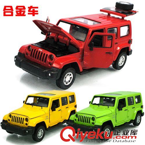 合金车 CLX 1：32 吉普JEEP 大型越野车SUV 声光回力模型车儿童玩具