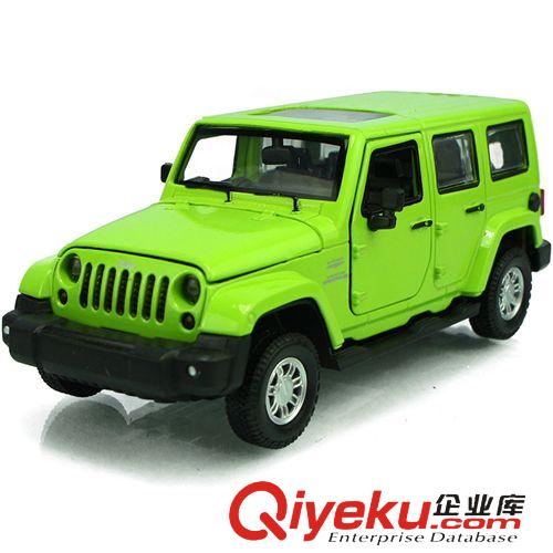 合金车 CLX 1：32 吉普JEEP 大型越野车SUV 声光回力模型车儿童玩具