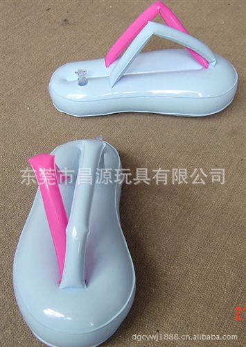 其他模型玩具 （廠家供應(yīng)）吹氣拖鞋 拖鞋吹氣（環(huán)保md）