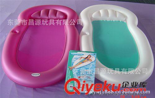 充氣床 吹氣躺椅，充氣水床，兒童水上用品，pvc充氣躺椅原始圖片2