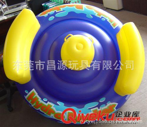 水上游藝設施 （生產廠家供應）pvc兒童充氣碰碰船（直徑180cm）原始圖片2