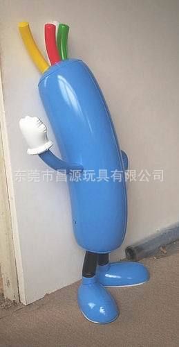 廣告禮品、促銷(xiāo)品 pvc充氣香腸，pvc充氣雙匯香腸，pvc吹氣金鑼鍋香腸廣告