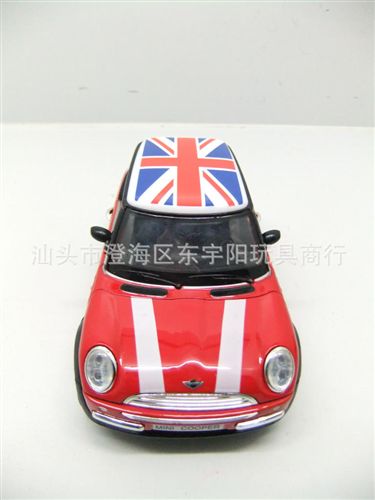 合金車模 MINI COOPER 官方正版授權1：24仿真合金回力車 fzmx車48339原始圖片2