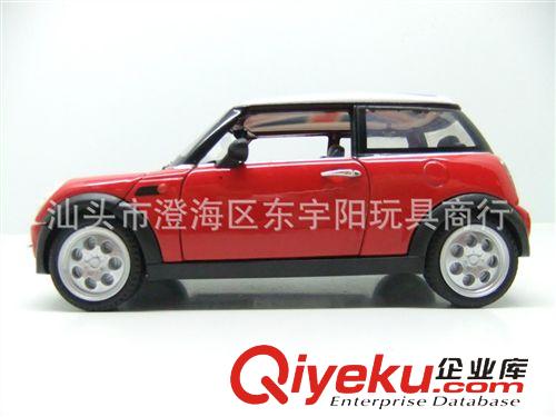 合金車模 MINI COOPER 官方正版授權1：24仿真合金回力車 fzmx車48339原始圖片3