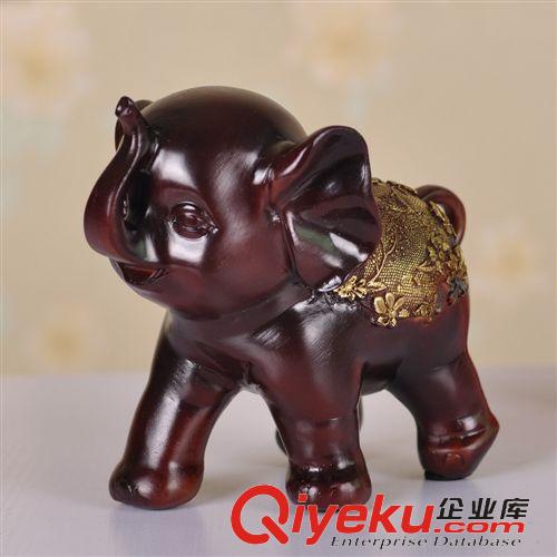 樹脂擺件 東南亞可愛樹脂馬上有對象動物擺件工藝品家居電視柜創意禮品原始圖片2