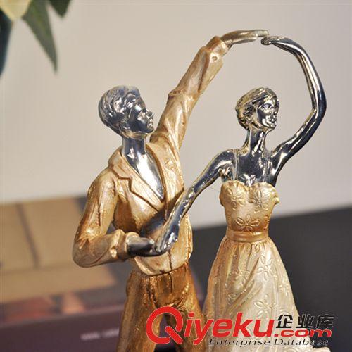 樹脂擺件 優(yōu)雅華爾茲舞婚慶創(chuàng)意結(jié)婚房禮品紀(jì)念日禮物歐式裝飾擺件樹脂批發(fā)原始圖片3