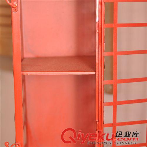 功能型擺件 多尺寸ZAKKA復古英國電話亭擺件拍照道具禮品歐式酒吧櫥窗裝飾原始圖片3