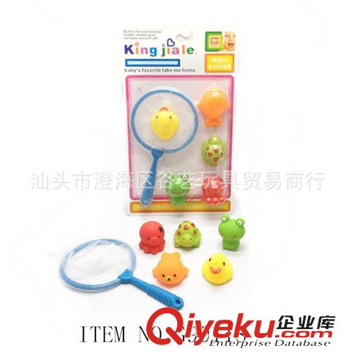 {zx1}產(chǎn)品 環(huán)保卡通動(dòng)物洗澡玩具套裝 搪膠噴水戲水玩具 洗澡好伙伴原始圖片2