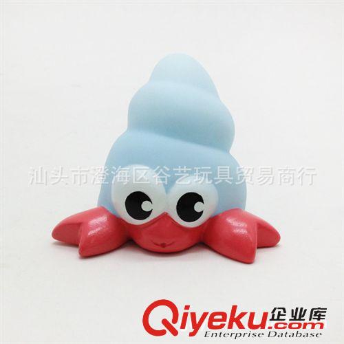 {zx1}產(chǎn)品 卡通環(huán)保洗澡玩具 搪膠動(dòng)物四件套  浴室捏捏響戲水玩具廠家直供原始圖片3