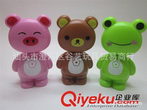 003 創(chuàng)意家居 G28165 創(chuàng)意充電式卡通動(dòng)物L(fēng)ED臺(tái)燈 12燈 180°翻轉(zhuǎn)折疊原始圖片2