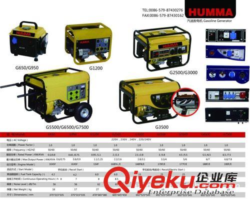 發(fā)電機(jī)組 工廠直銷汽油發(fā)電機(jī)，高品質(zhì)