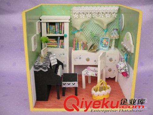 4 D 小屋 生日禮物創(chuàng)意 diy小屋批發(fā) 4D田園系列 琴房 圣誕出口 絕版不生產(chǎn)