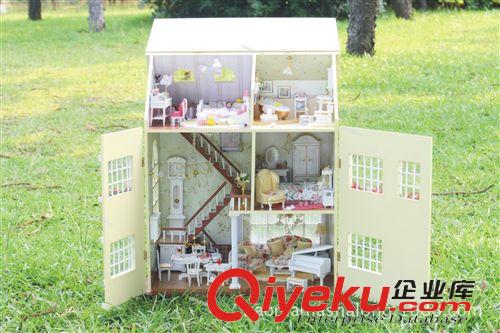 大型小屋 帶燈最奢華 超大型diy小屋大屋玩具夢想家園升級版 歲月的童話