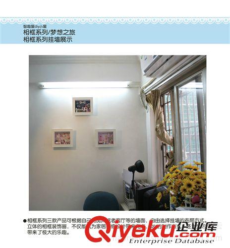 燈箱小屋 手工創(chuàng)意禮物 diy小屋批發(fā) 夢想旅行相框系列 夢想公主房一件代發(fā)原始圖片3