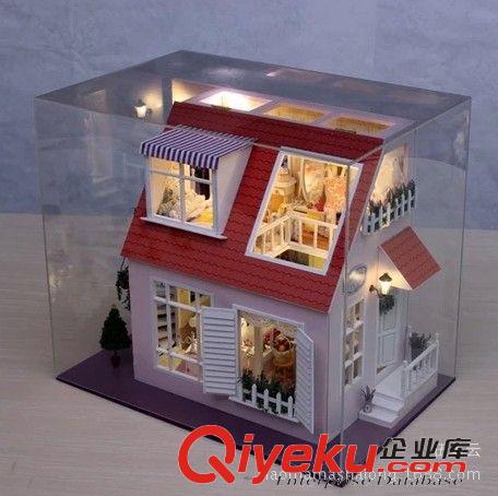 小屋罩子 生日禮物創(chuàng)意 diy小屋批發(fā) 天使灣之戀防塵罩 不含小屋 圣誕出口