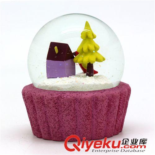 雪花球水球 【雪花球訂制】日式可愛Zakka布谷鳥小房子雪花水球原始圖片3