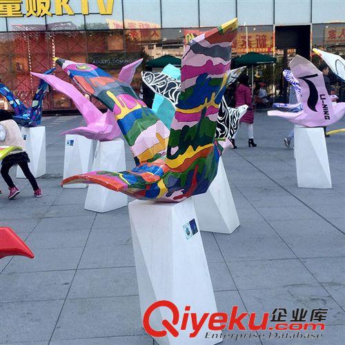 大型雕塑 大型商場賣場前廣場玻璃鋼樹脂卡通海鷗雕塑原始圖片3