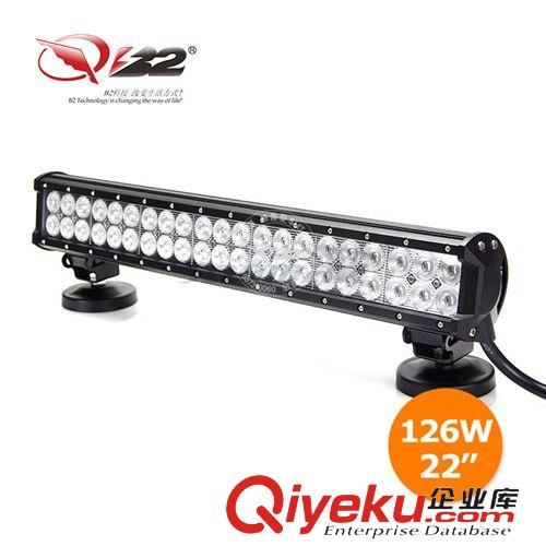 LED长条灯 126W led长条灯 CREE LED工作灯 大功率高品质防水越野车顶灯批发