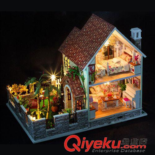 新品上市 DIY小屋新品 K007 DREAMHOUSE夢(mèng)想中的小屋 新款創(chuàng)意禮物 送情人原始圖片3