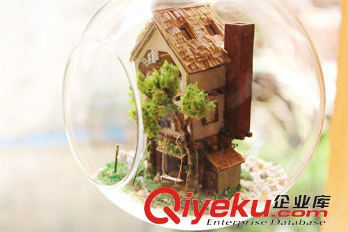 DIY小屋 B001迷你島嶼森林夢(mèng) 情人節(jié)創(chuàng)意diy小屋模型 大學(xué)生創(chuàng)業(yè)網(wǎng)店代理原始圖片3