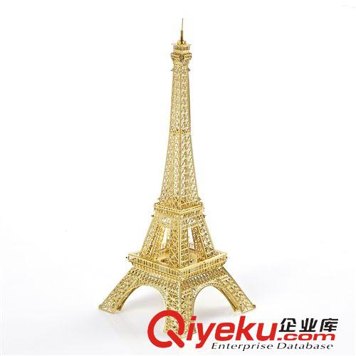 金屬拼裝模型 P003G巴黎埃菲爾鐵塔 世界zm建筑模型 創(chuàng)意精品手工金屬工藝品原始圖片2