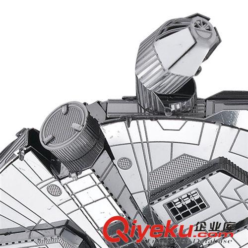 金屬拼裝模型 成人益智拼裝diy千年隼號(hào)太空宇宙飛船 迷你仿真金屬航天航空模型原始圖片3