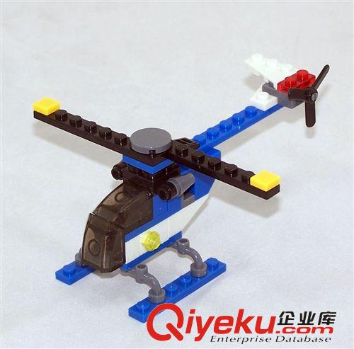 樂(lè)高類(lèi)積木 005幼兒園玩具迷你變形直升機(jī)拼插積木 9.9元店地?cái)傇缡袩豳u(mài)產(chǎn)品原始圖片2