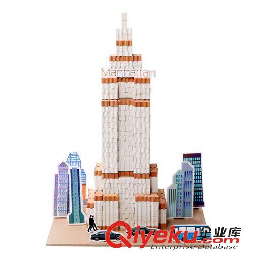 陶瓷積木 L0201A教堂/圖書館兒童手工diy房子 樂筑陶瓷積木有趣的產(chǎn)品禮物