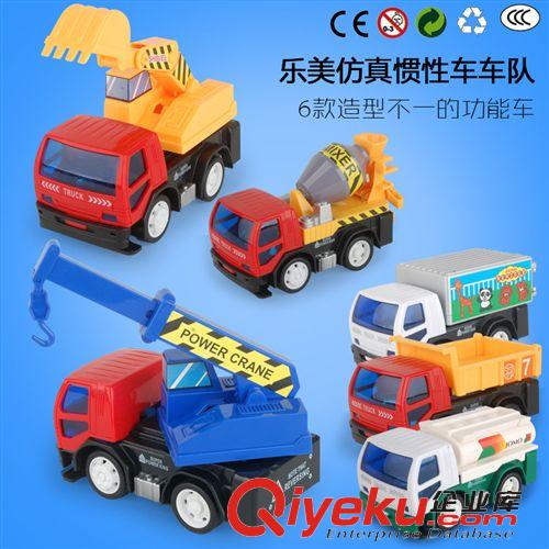 慣性工程車(chē) 廠(chǎng)家直銷(xiāo) 最熱銷(xiāo)兒童玩具車(chē) 慣性工程車(chē)模型4只套裝批發(fā)原始圖片2