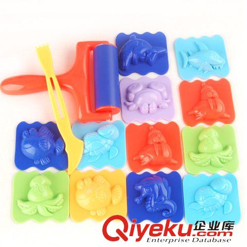 彩泥/橡皮泥 環保3D彩泥套裝 海底世界18杯diy粘土橡皮泥 兒童益智創意玩具原始圖片3